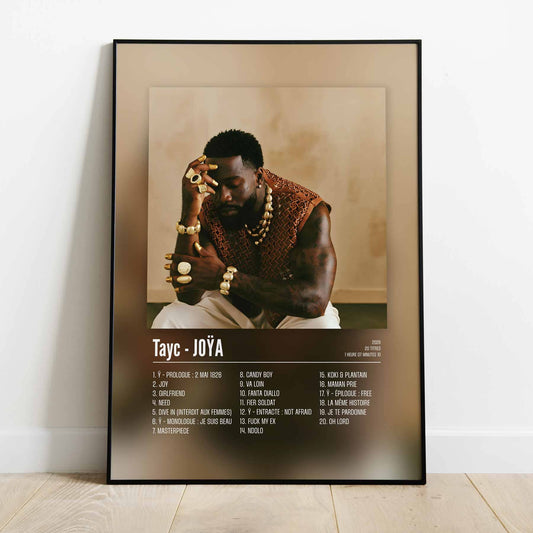 Poster Tayc - JOŸA