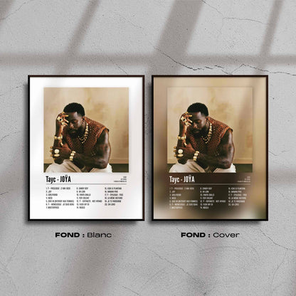 Poster Tayc - JOŸA