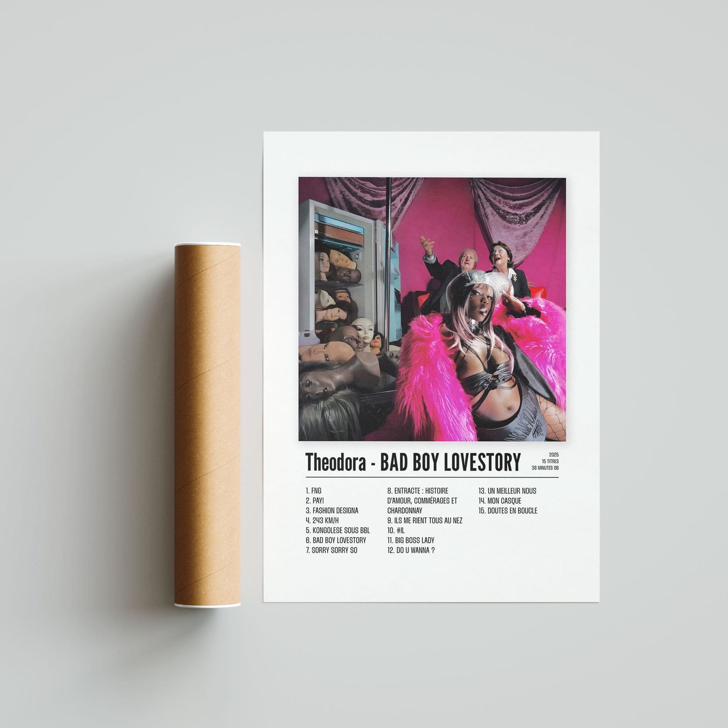 Poster Theodora - BAD BOY LOVESTORY