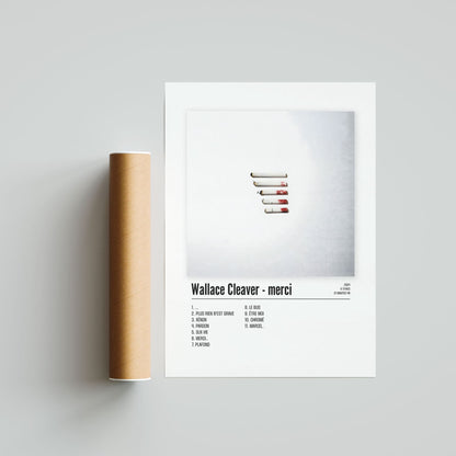 Poster Wallace Cleaver - merci