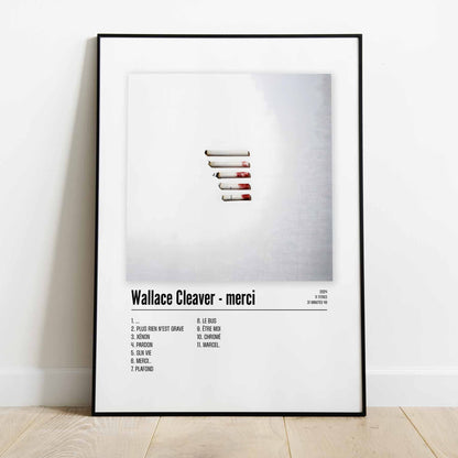 Poster Wallace Cleaver - merci