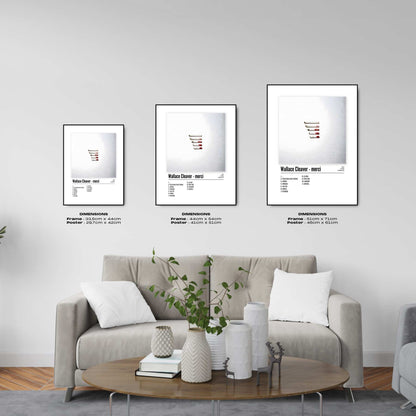 Poster Wallace Cleaver - merci