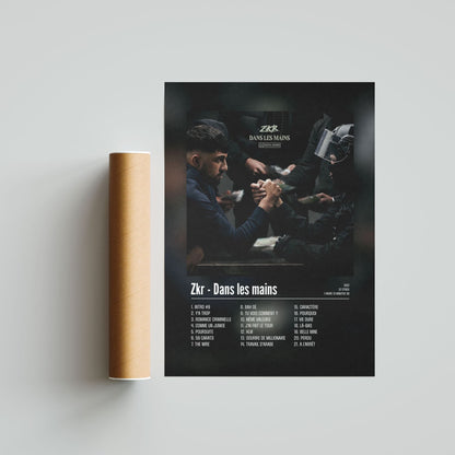 Poster Zkr - Dans les mains