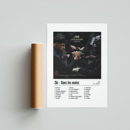 Poster Zkr - Dans les mains