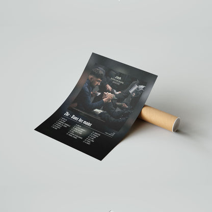 Poster Zkr - Dans les mains