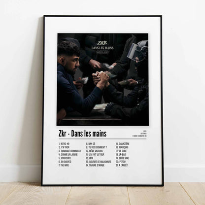 Poster Zkr - Dans les mains