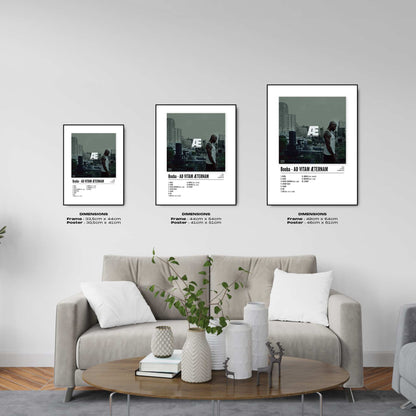 Poster Booba - AD VITAM ÆTERNAM - #2 - Top Frame