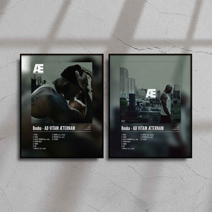 Poster Booba - AD VITAM ÆTERNAM - #2 - Top Frame
