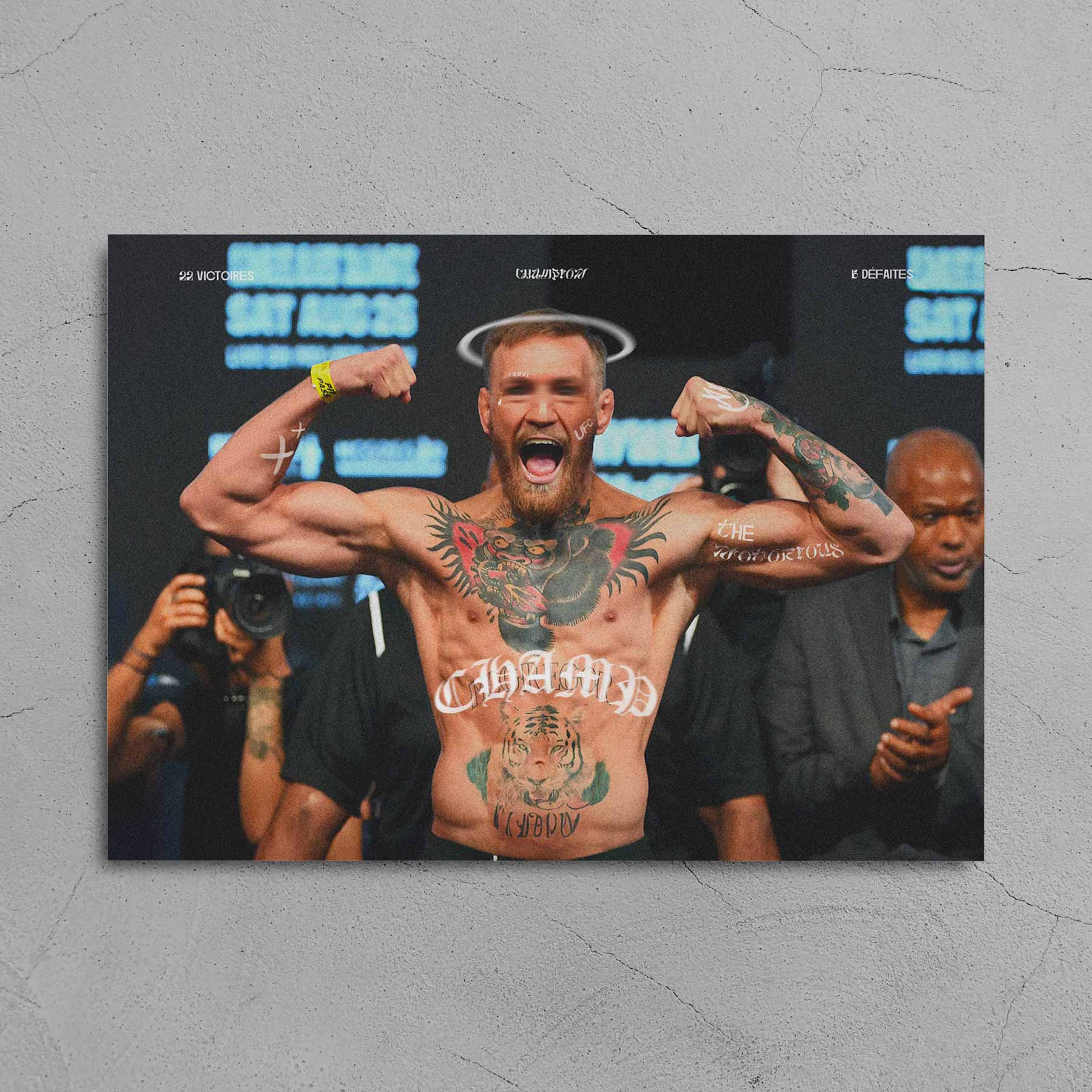 Poster Conor McGregor - The Champ - Top Frame