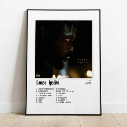 Poster Damso - Ipséité - Top Frame