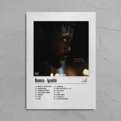 Poster Damso - Ipséité - Top Frame
