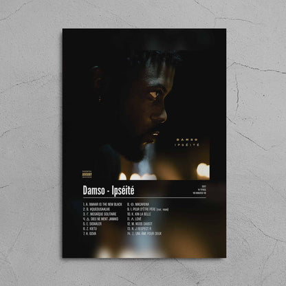 Poster Damso - Ipséité - Top Frame