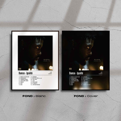 Poster Damso - Ipséité - Top Frame