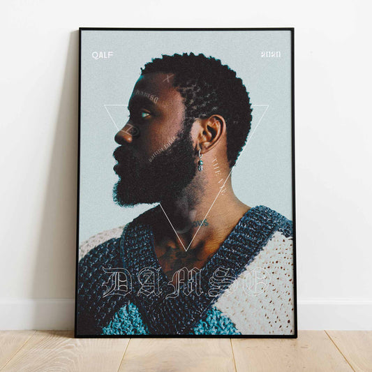 Poster Damso - Top Frame