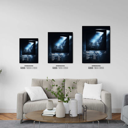Poster Djadja & Dinaz - ALPHA - Disque 2 - Top Frame