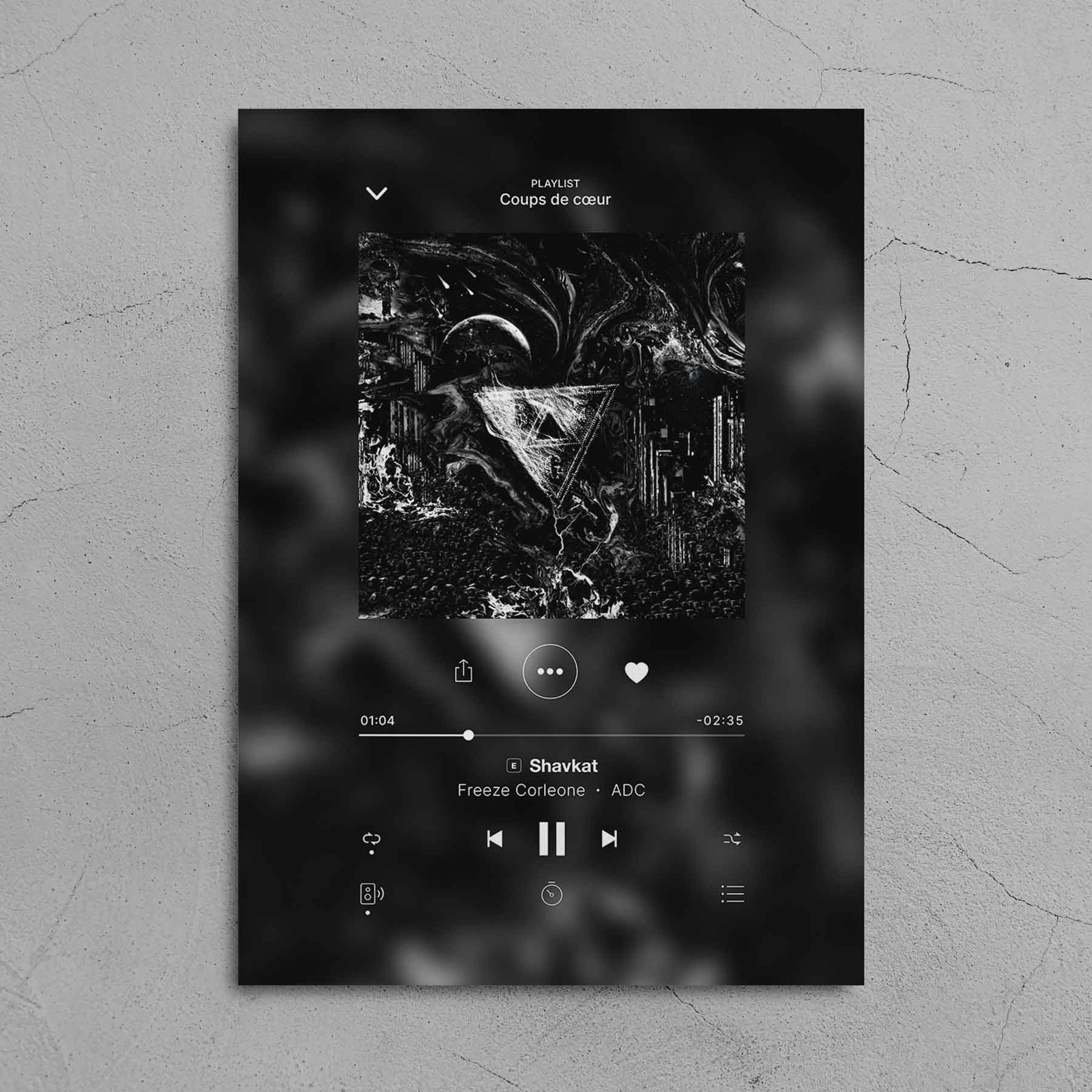 Poster Freeze Corleone - ADC - Top Frame