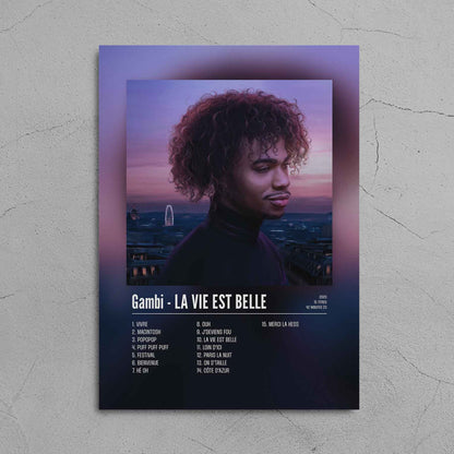 Poster Gambi - LA VIE EST BELLE - Top Frame