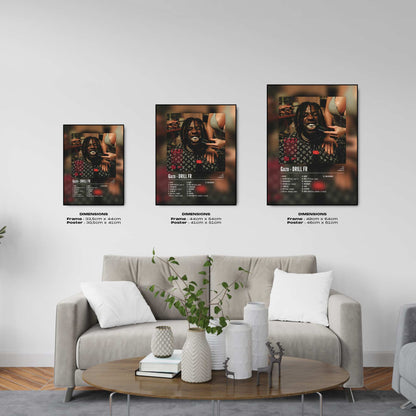 Poster Gazo - DRILL FR - Top Frame