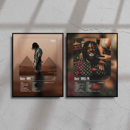 Poster Gazo - DRILL FR - Top Frame