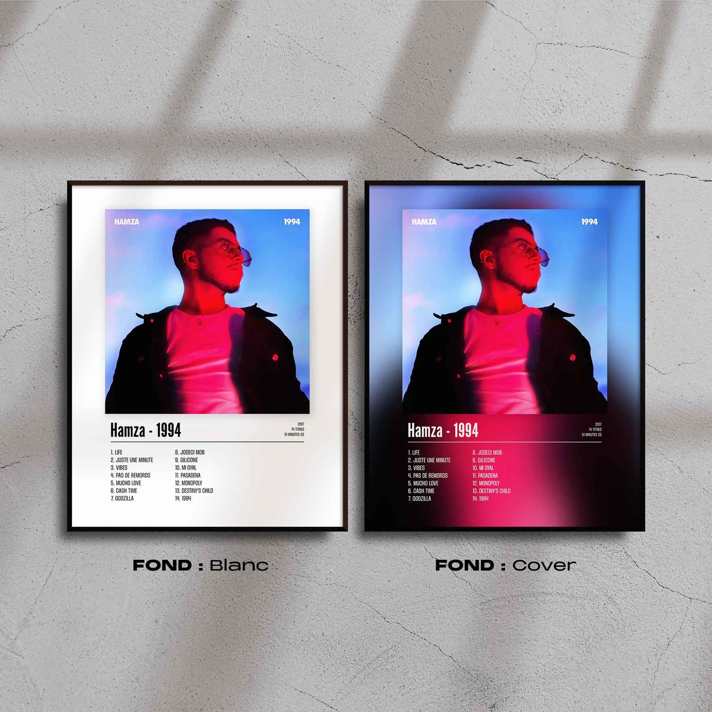 Poster Hamza - 1994 - Top Frame