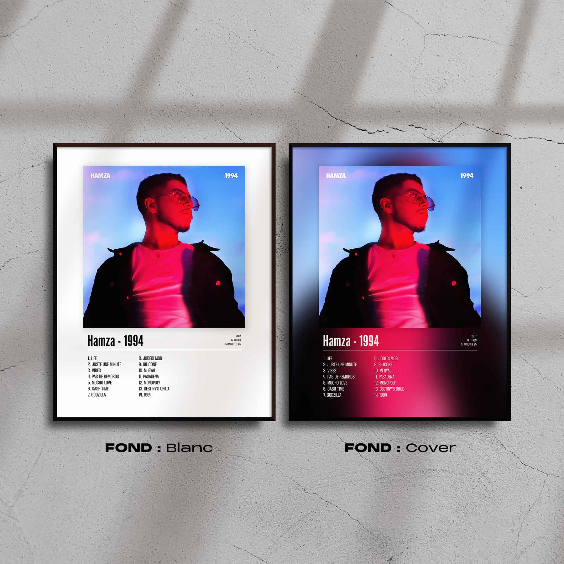 Poster Hamza - 1994 - Top Frame