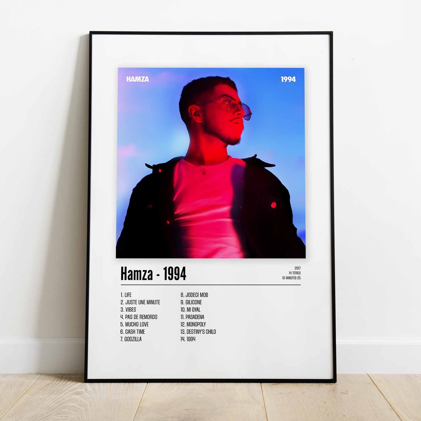 Poster Hamza - 1994 - Top Frame