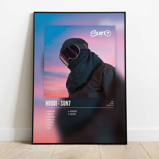 Poster HOUDI - SUN7 - Top Frame
