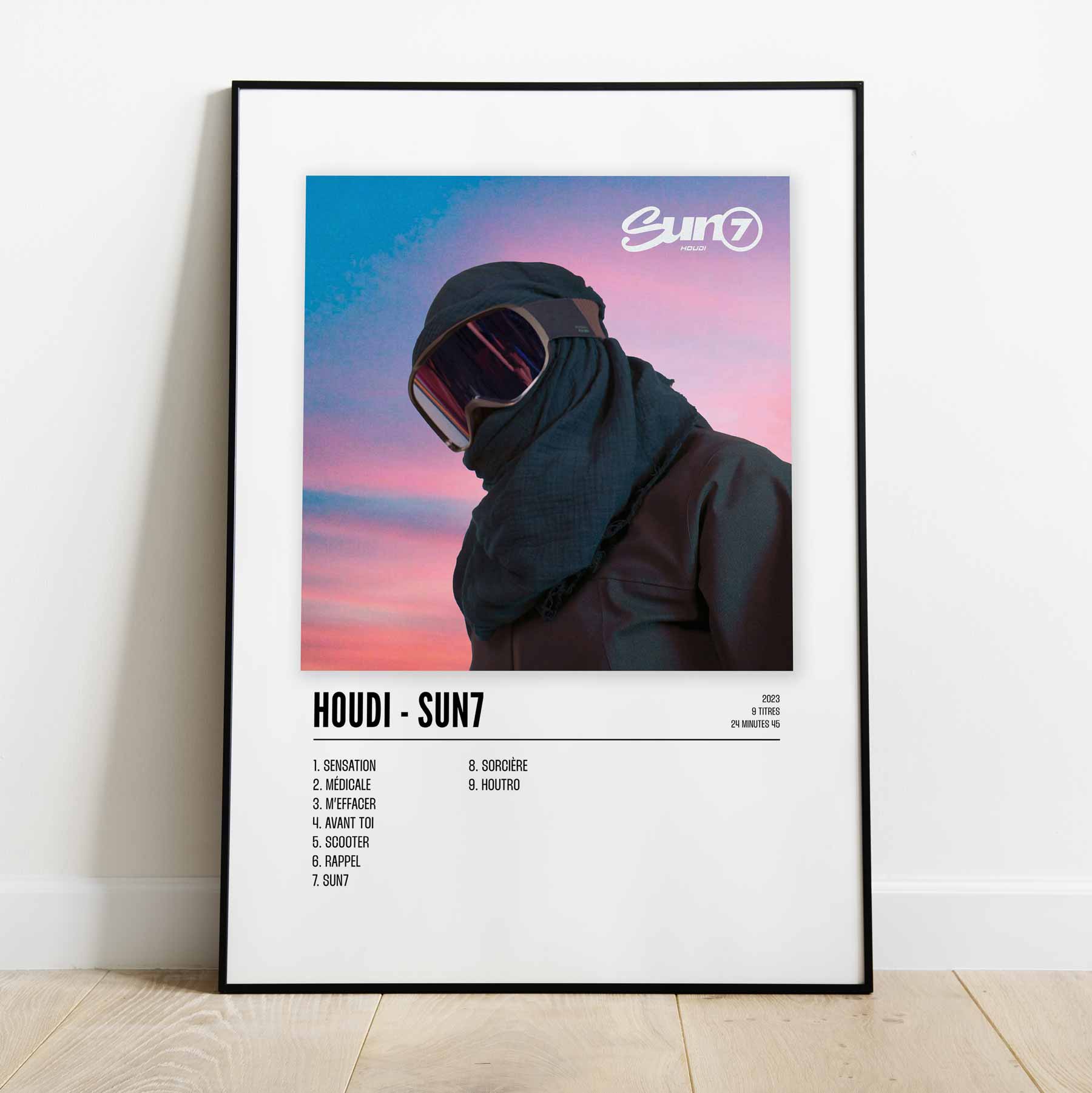 Poster HOUDI - SUN7 - Top Frame