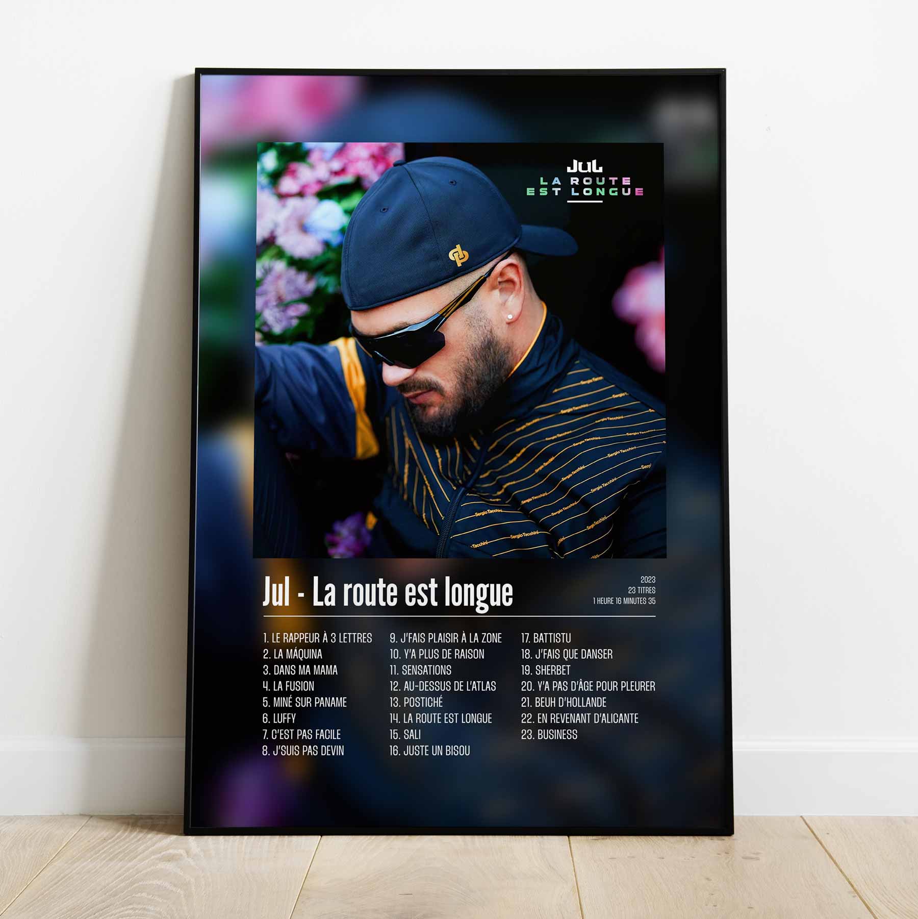 Poster Jul - La route est longue - Top Frame