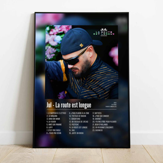 Poster Jul - La route est longue - Top Frame