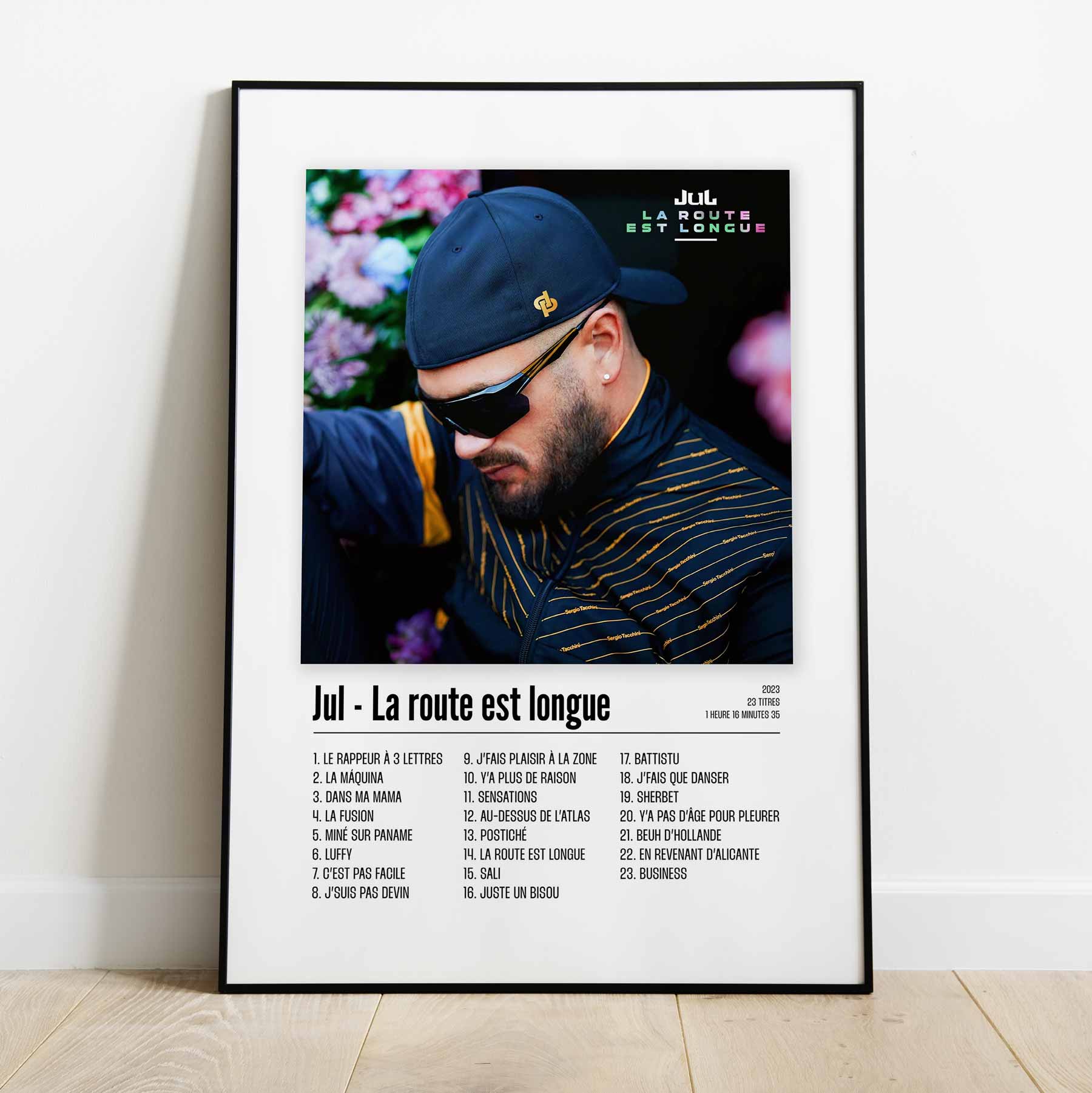 Poster Jul - La route est longue - Top Frame
