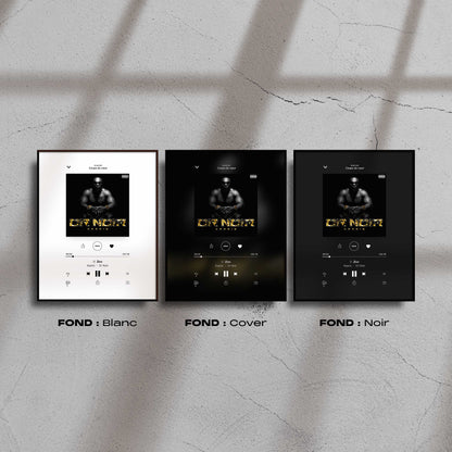 Poster Kaaris - Or Noir - Top Frame