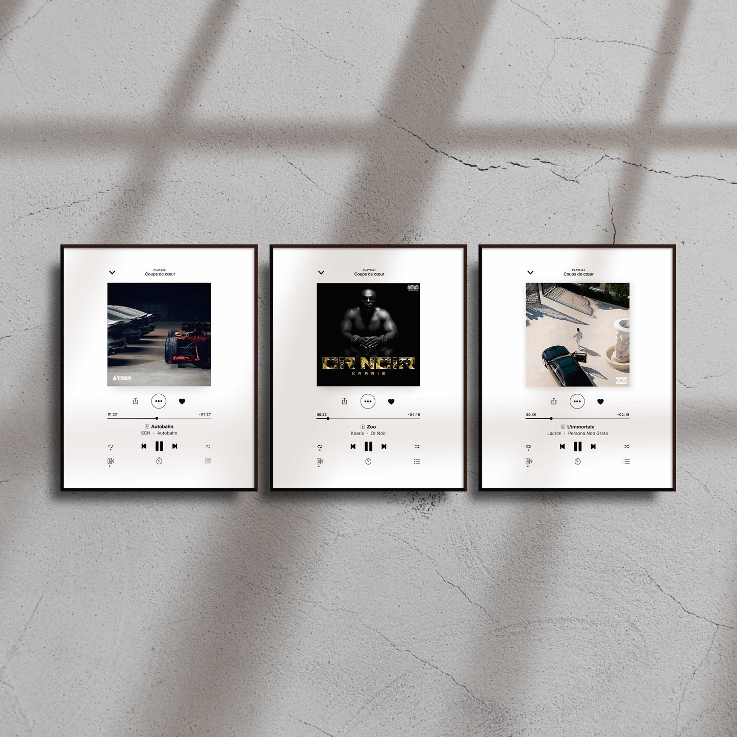 Poster Kaaris - Or Noir - Top Frame