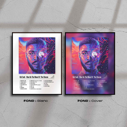 Poster Kid Cudi - Man On The Moon III: The Chosen - Top Frame
