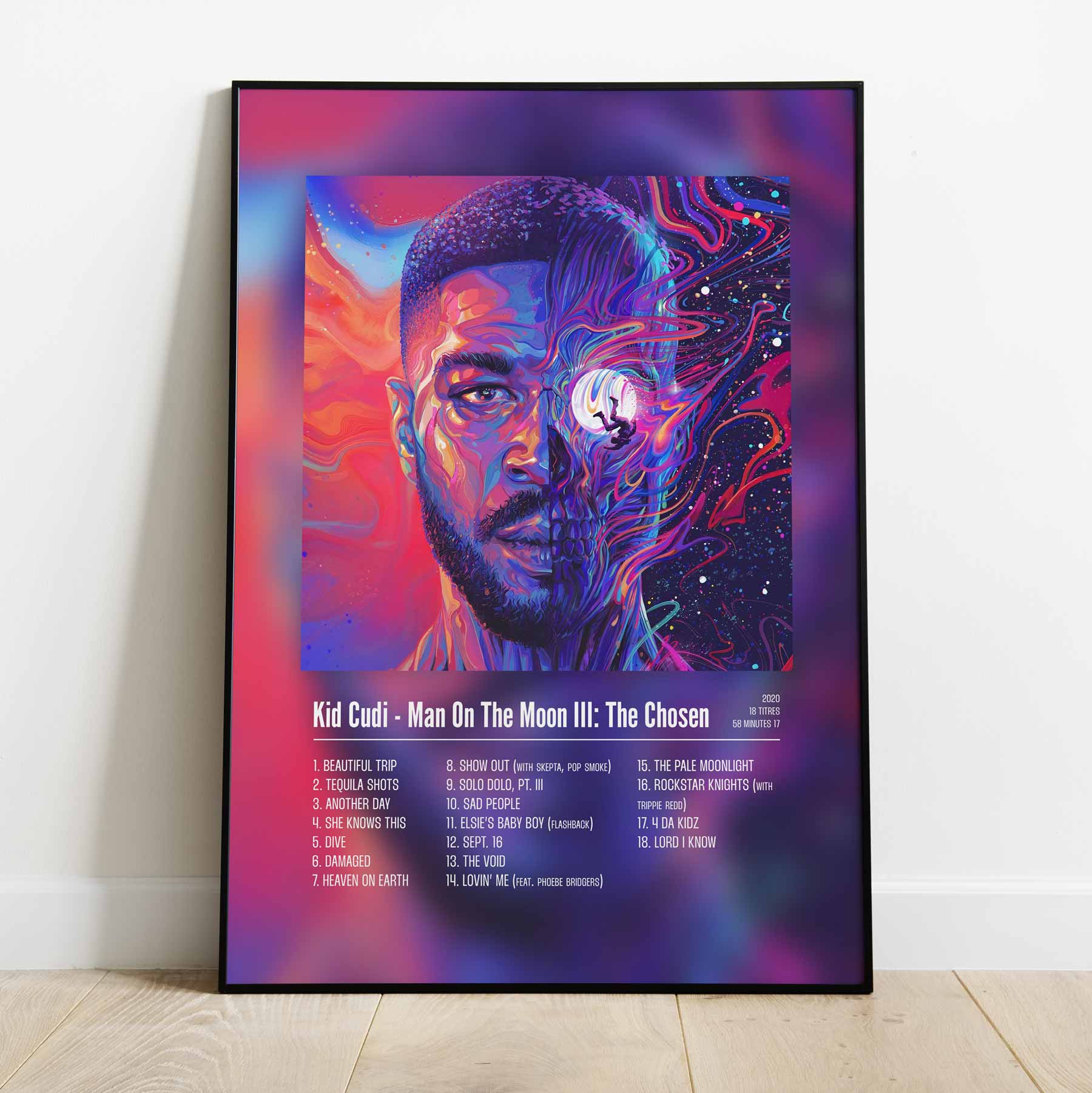 Poster Kid Cudi - Man On The Moon III: The Chosen - Top Frame