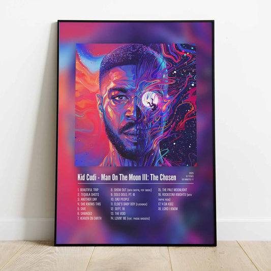 Poster Kid Cudi - Man On The Moon III: The Chosen - Top Frame