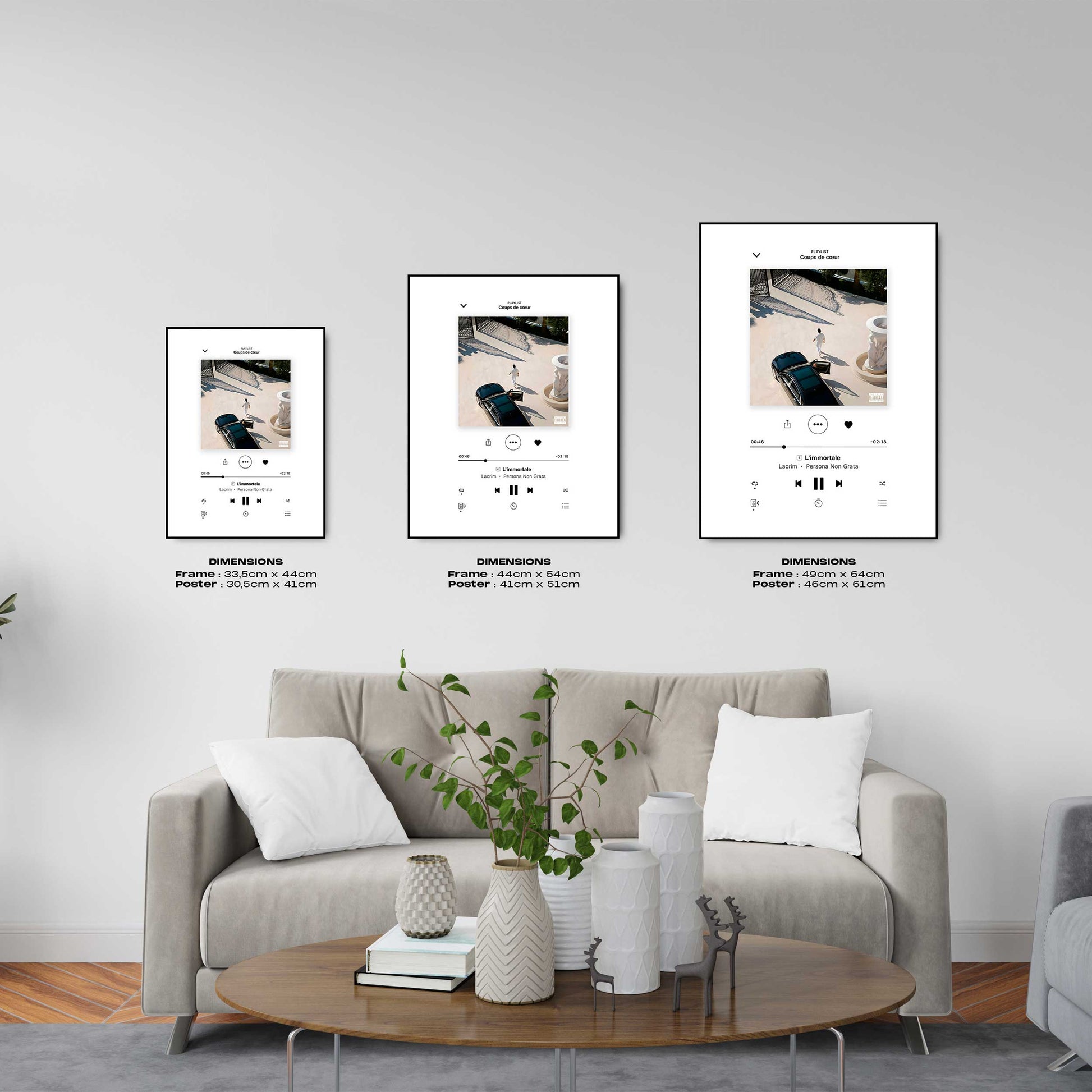 Poster Lacrim - Persona Non Grata - L'immortale - Top Frame