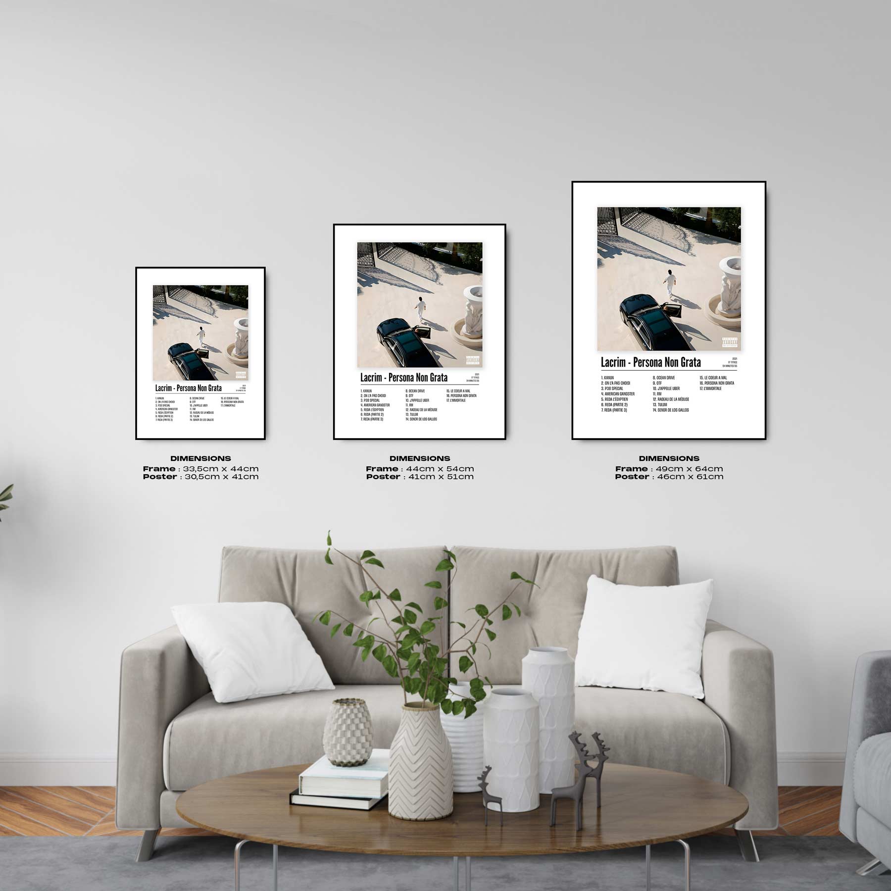 Poster Lacrim - Persona Non Grata - Top Frame