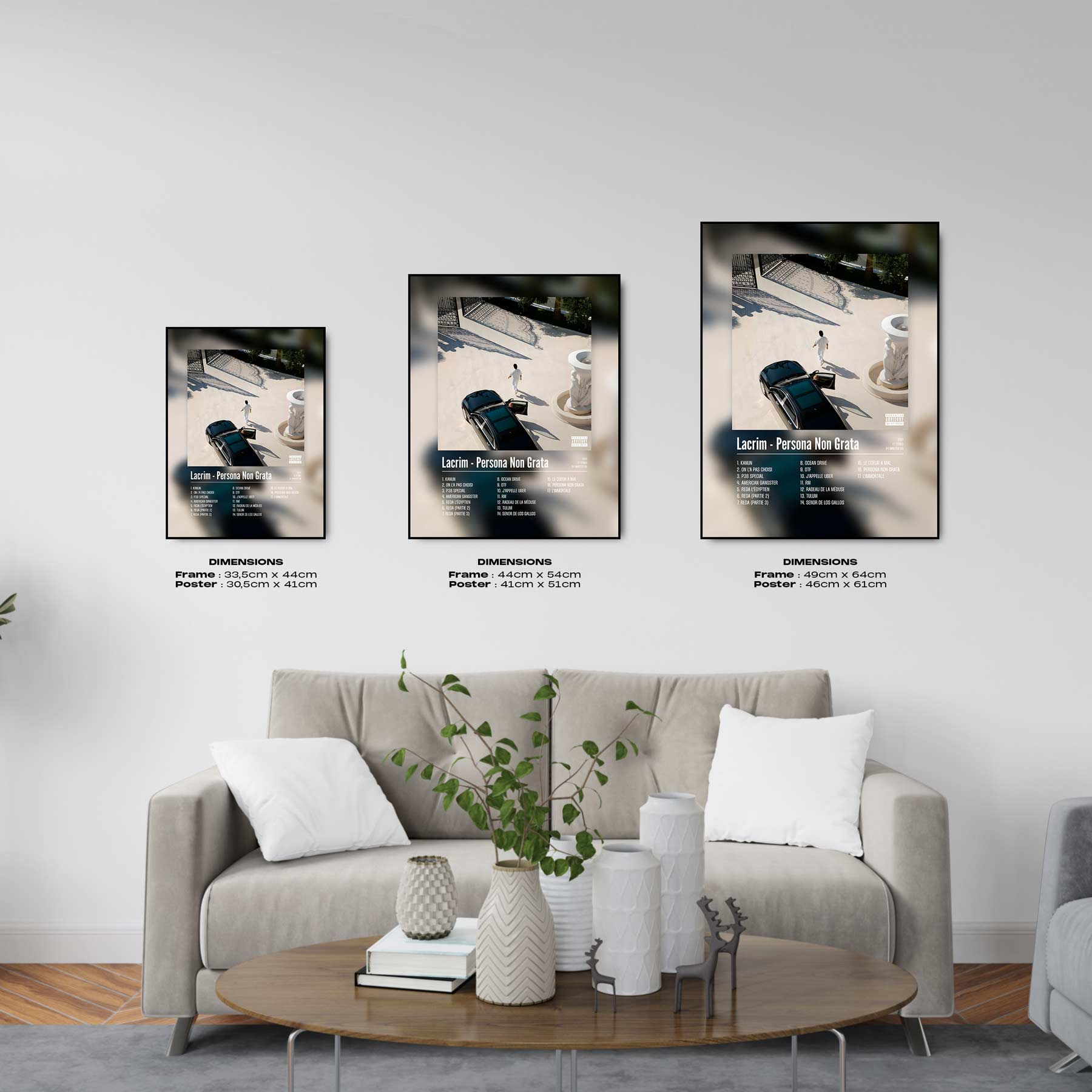 Poster Lacrim - Persona Non Grata - Top Frame