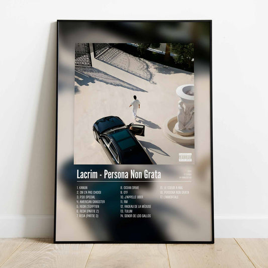 Poster Lacrim - Persona Non Grata - Top Frame
