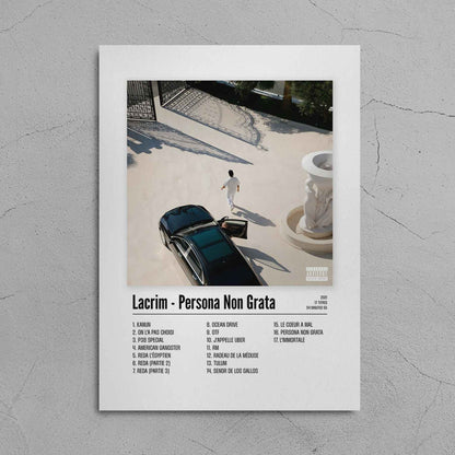 Poster Lacrim - Persona Non Grata - Top Frame