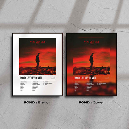 Poster Lacrim - VENI VIDI VICI - Top Frame