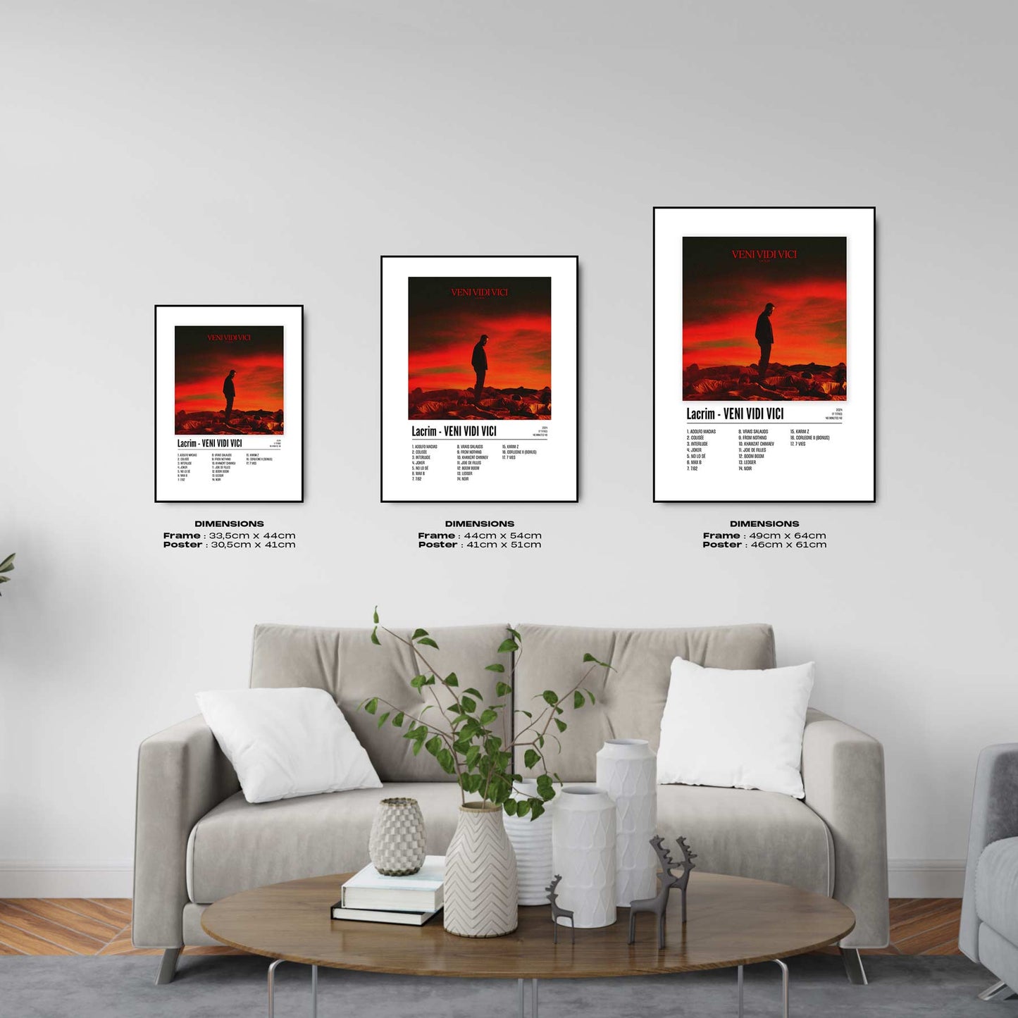Poster Lacrim - VENI VIDI VICI - Top Frame