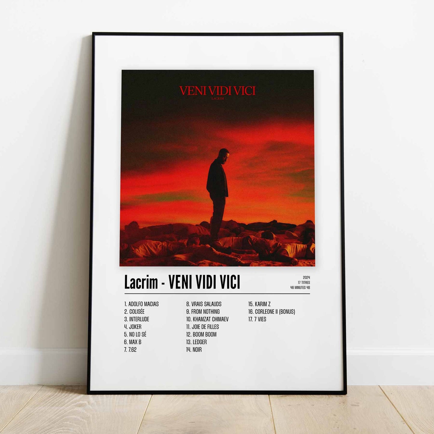 Poster Lacrim - VENI VIDI VICI - Top Frame