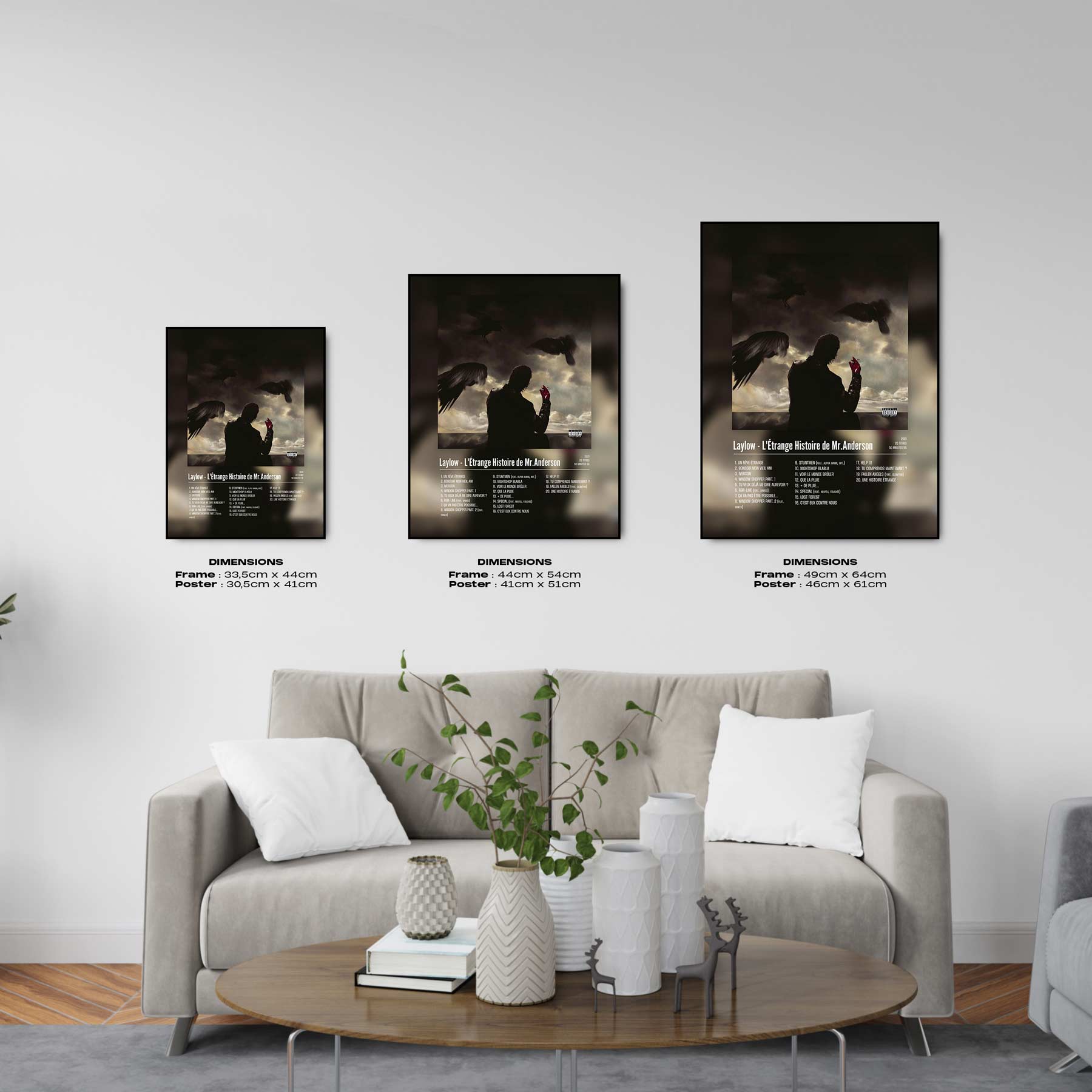 Poster Laylow - L'Étrange Histoire de Mr.Anderson - Top Frame