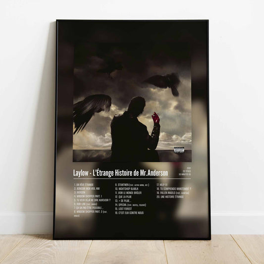 Poster Laylow - L'Étrange Histoire de Mr.Anderson - Top Frame