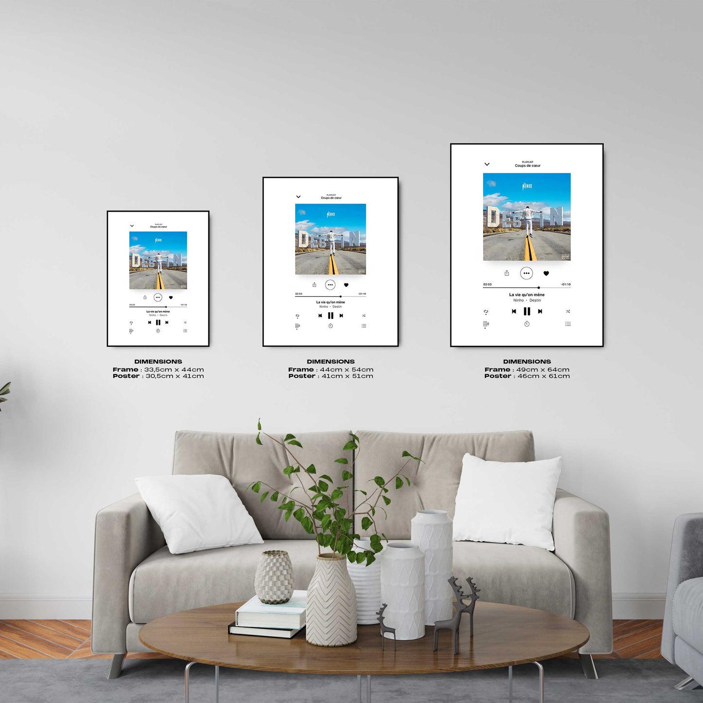 Poster Ninho - Destin - Top Frame