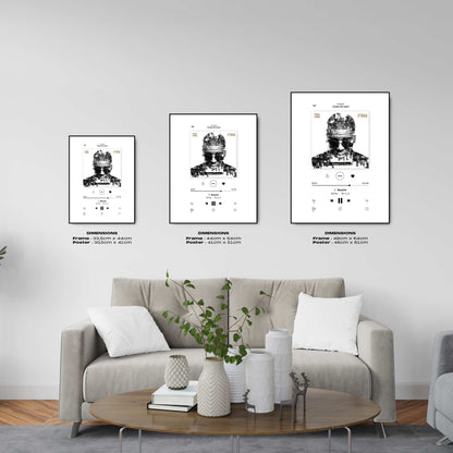Poster Ninho - M.I.L.S 2.0 - Sourire - Top Frame