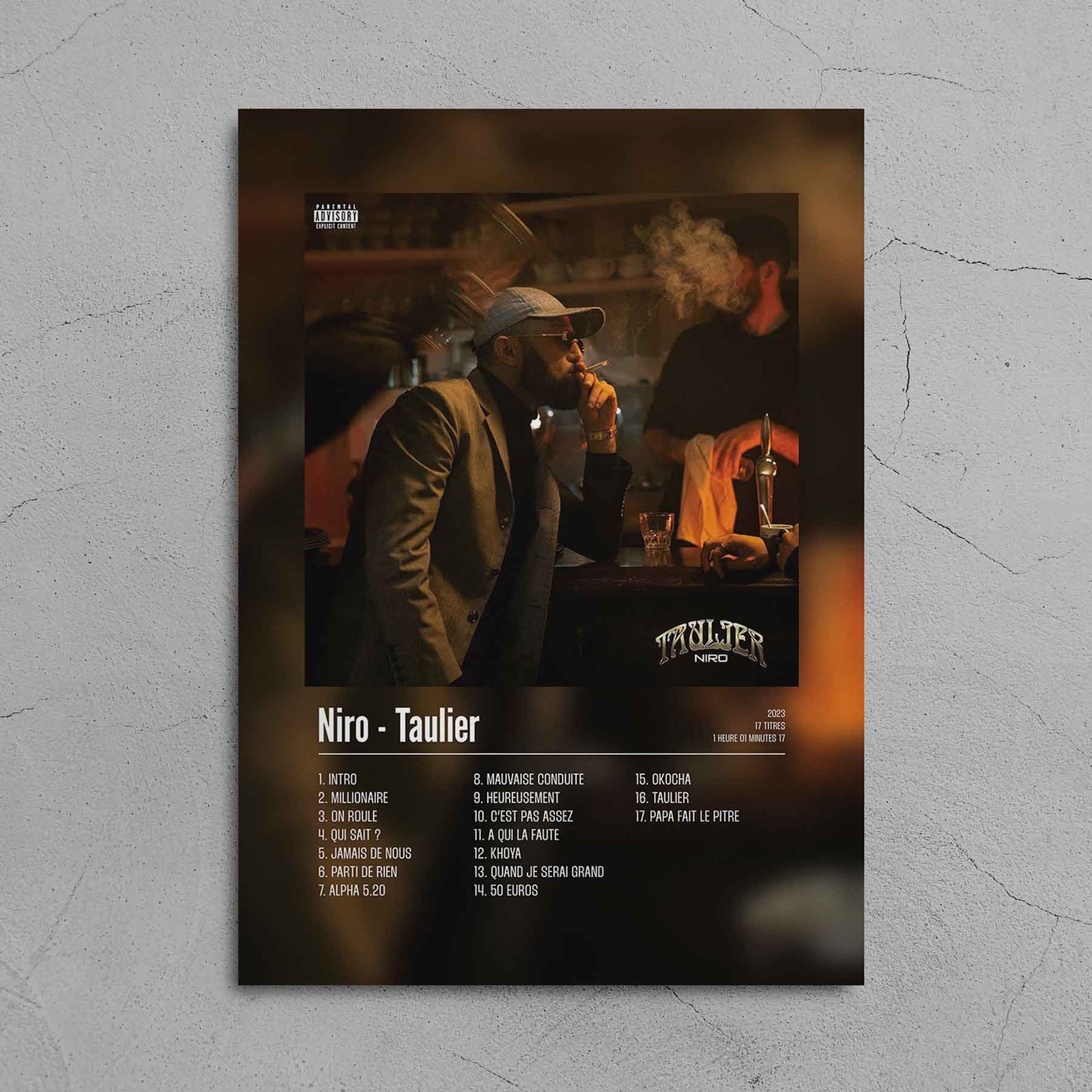 Poster Niro - Taulier - Top Frame