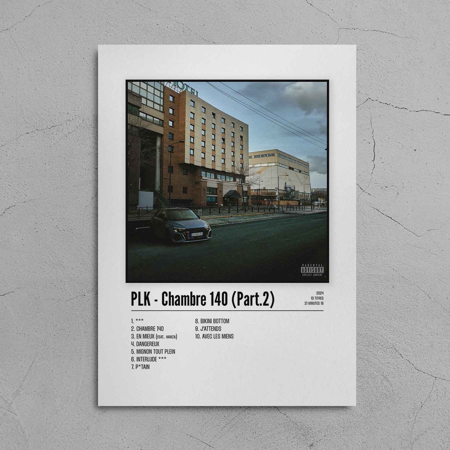 Poster PLK - Chambre 140 (Part.2) - Top Frame